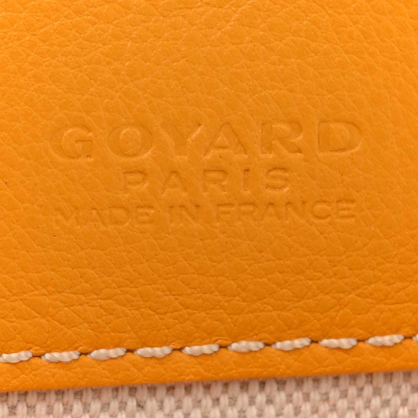 Goyardine Saint Louis PM Yellow