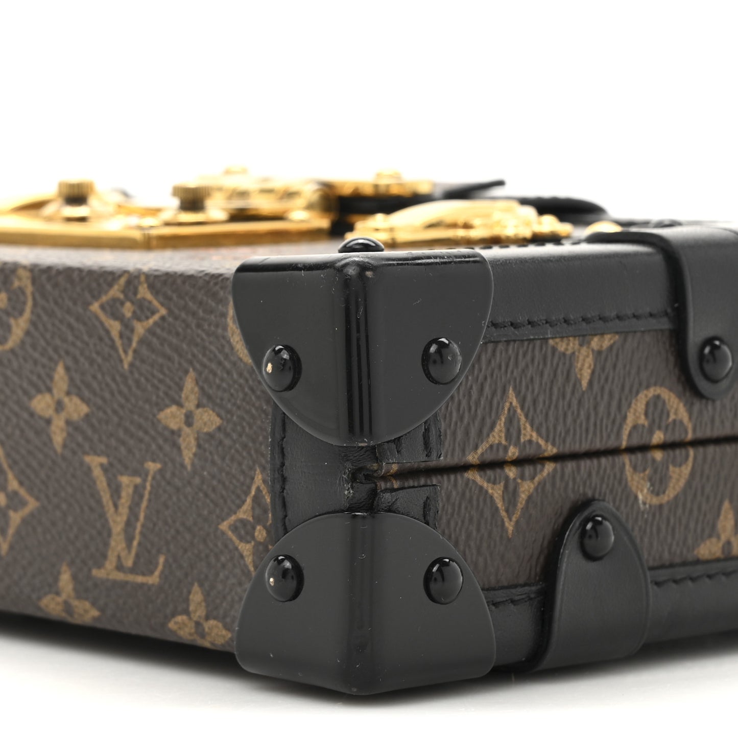 Monogram Petite Malle Black