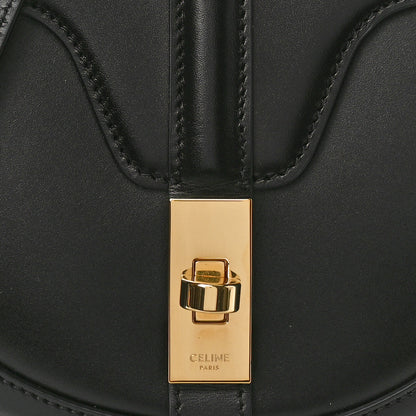 Celine Satinated Calfskin Besace Small 16 Black 7 of 10