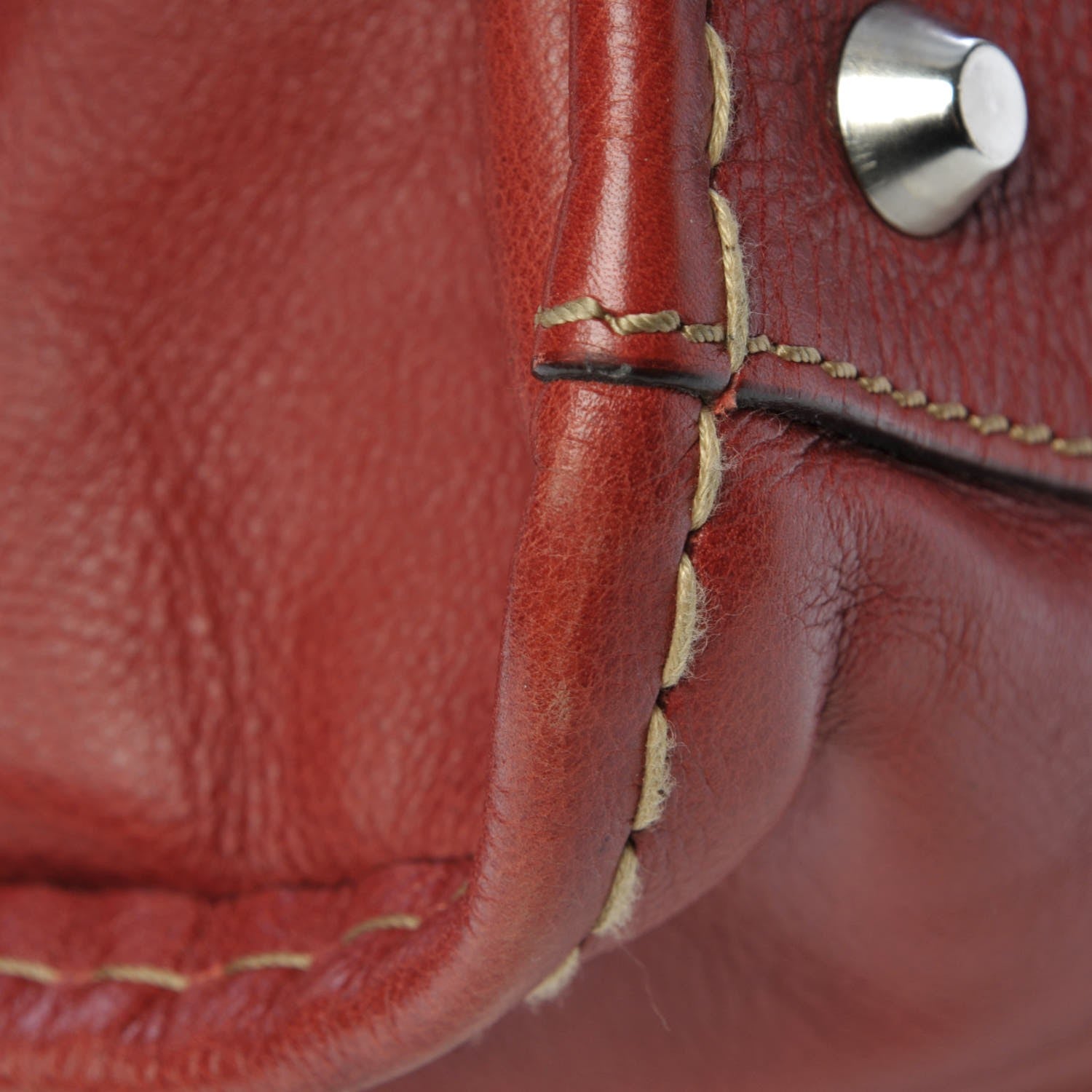 Chloe Calfskin Edith Satchel Whiskey 9 of 12