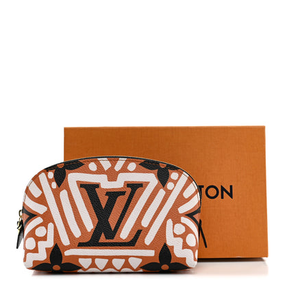 Louis Vuitton Monogram Giant Crafty Cosmetic Pouch Creme Caramel 7 of 7