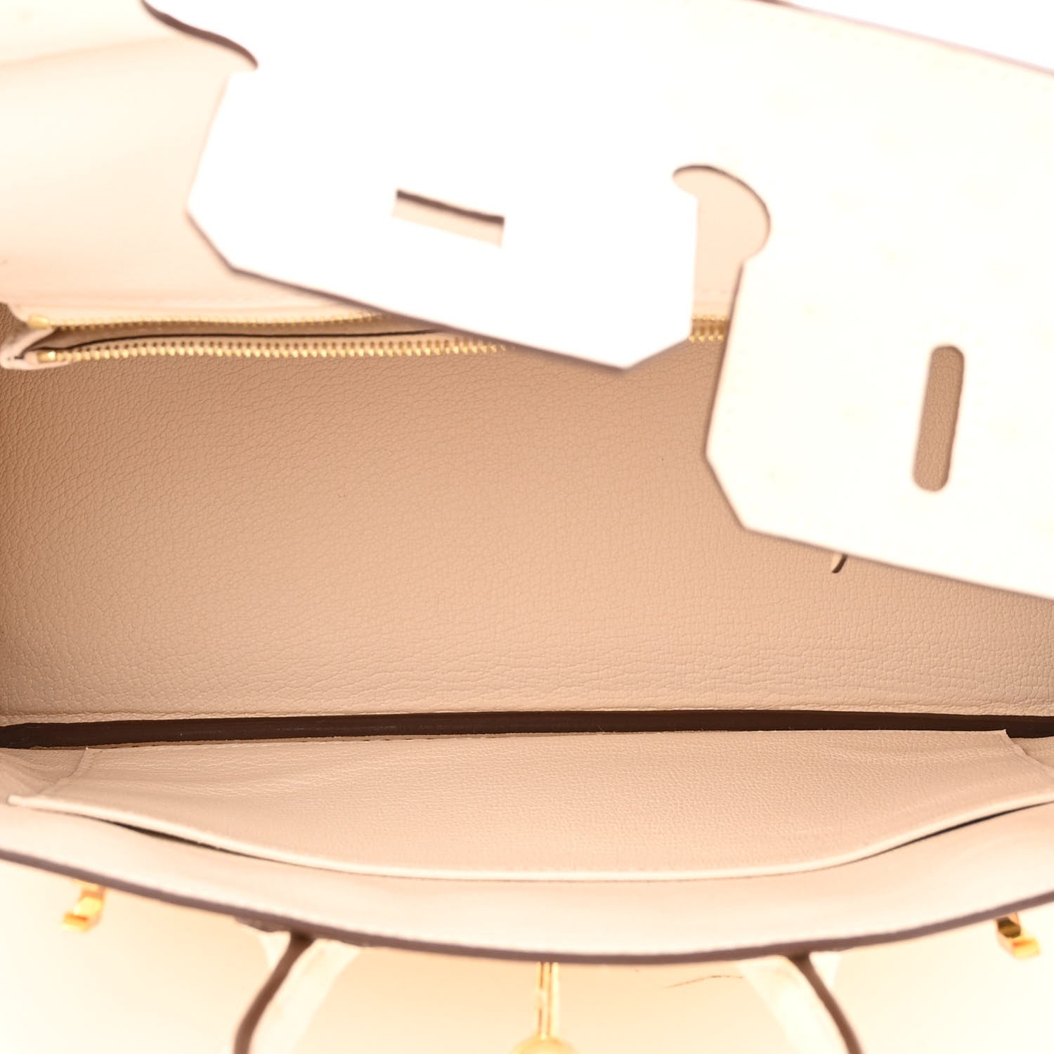 Hermes Ostrich Birkin 25 Nata 5 of 11
