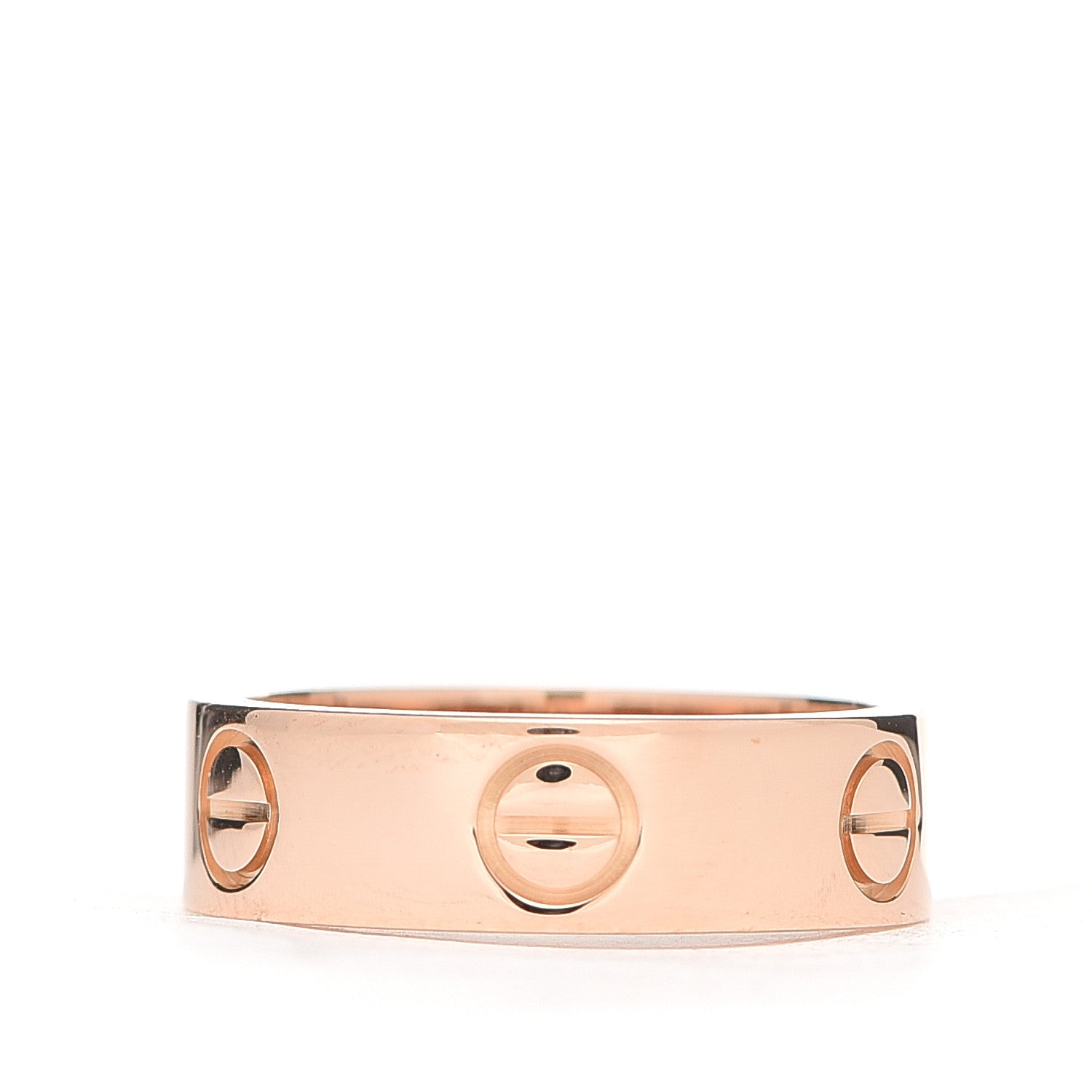 Cartier 18K Pink Gold 5.5mm LOVE Ring 51 5.75 3 of 4