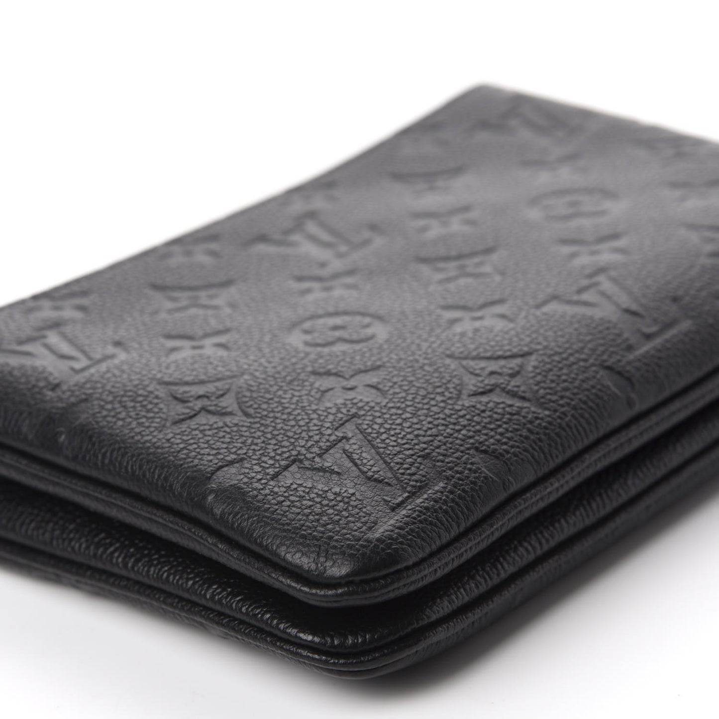 Empreinte Double Zip Pochette Black
