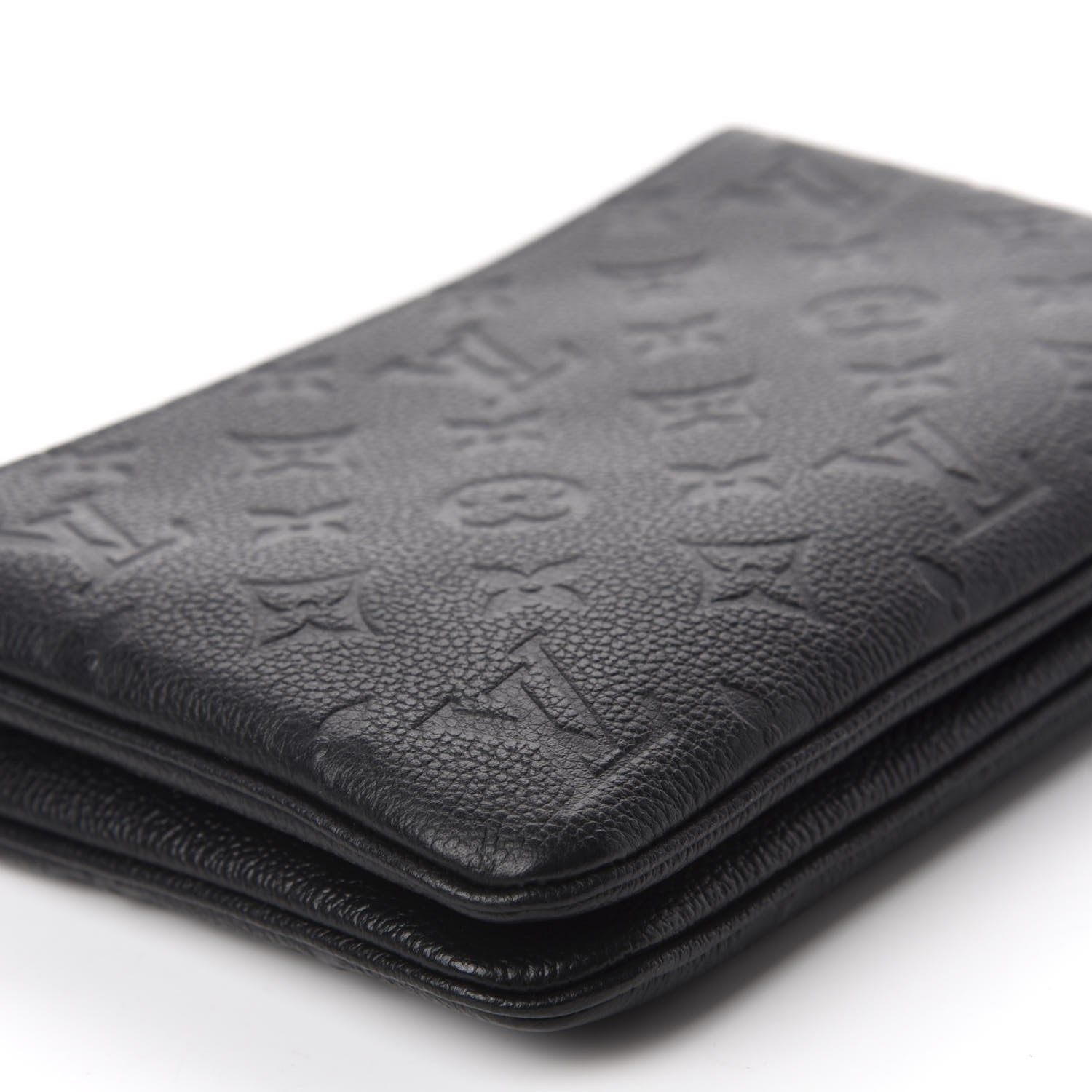Louis Vuitton Empreinte Double Zip Pochette Black 6 of 12