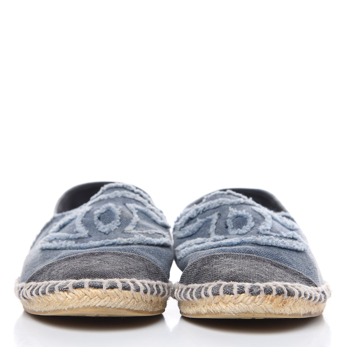 Toile CC Espadrilles 36 Navy Black