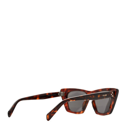 Celine Acetate Cat Eye Sunglasses CL40187I Dark Havana 3 of 7