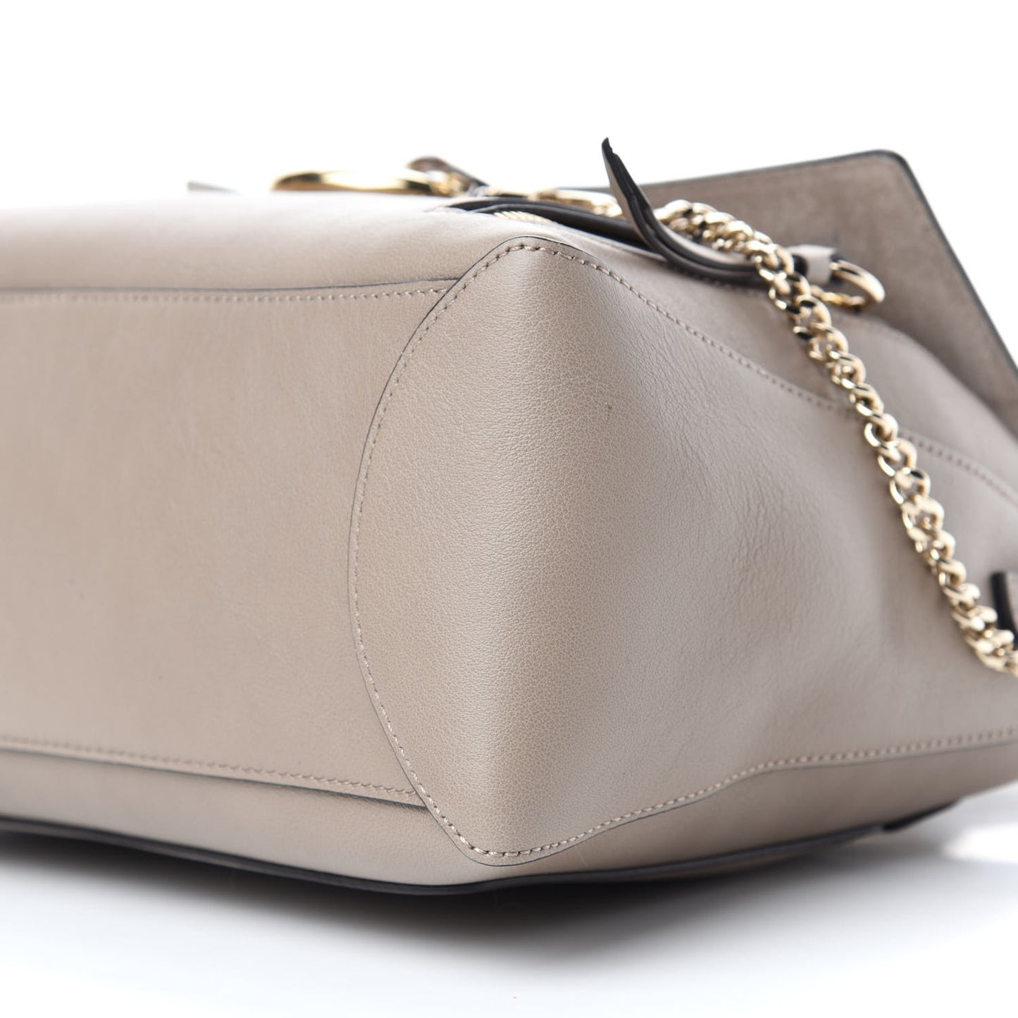 Calfskin Medium Faye Day Shoulder Bag Motty Grey