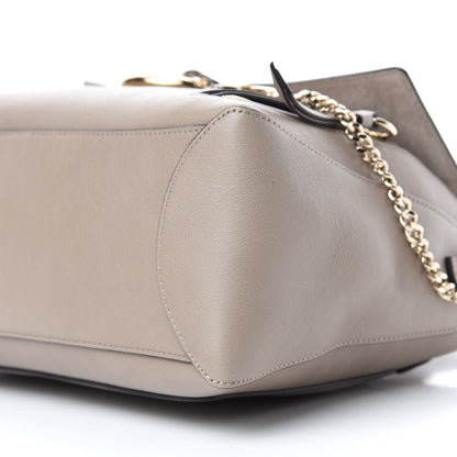 Chloe Calfskin Medium Faye Day Shoulder Bag Motty Grey 7 of 10