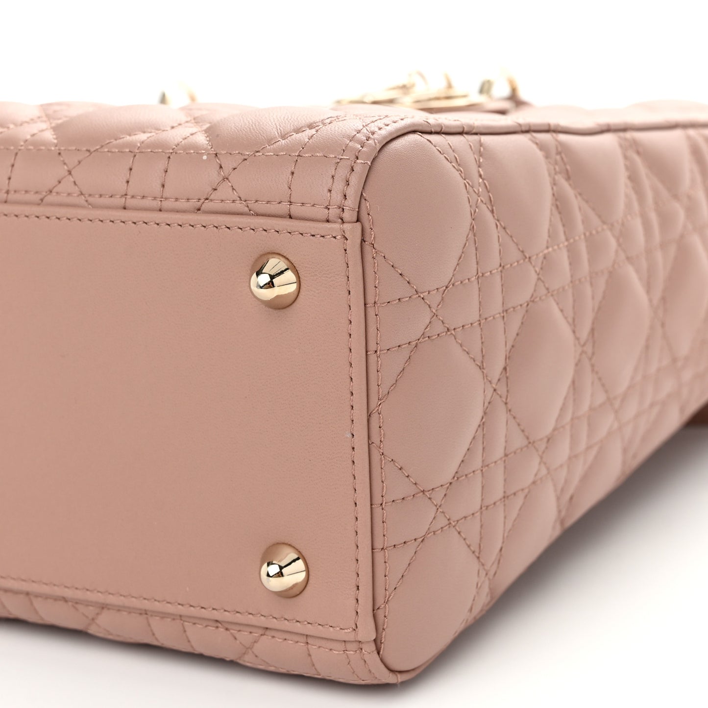 Lambskin Cannage Large Lady Dior Fard