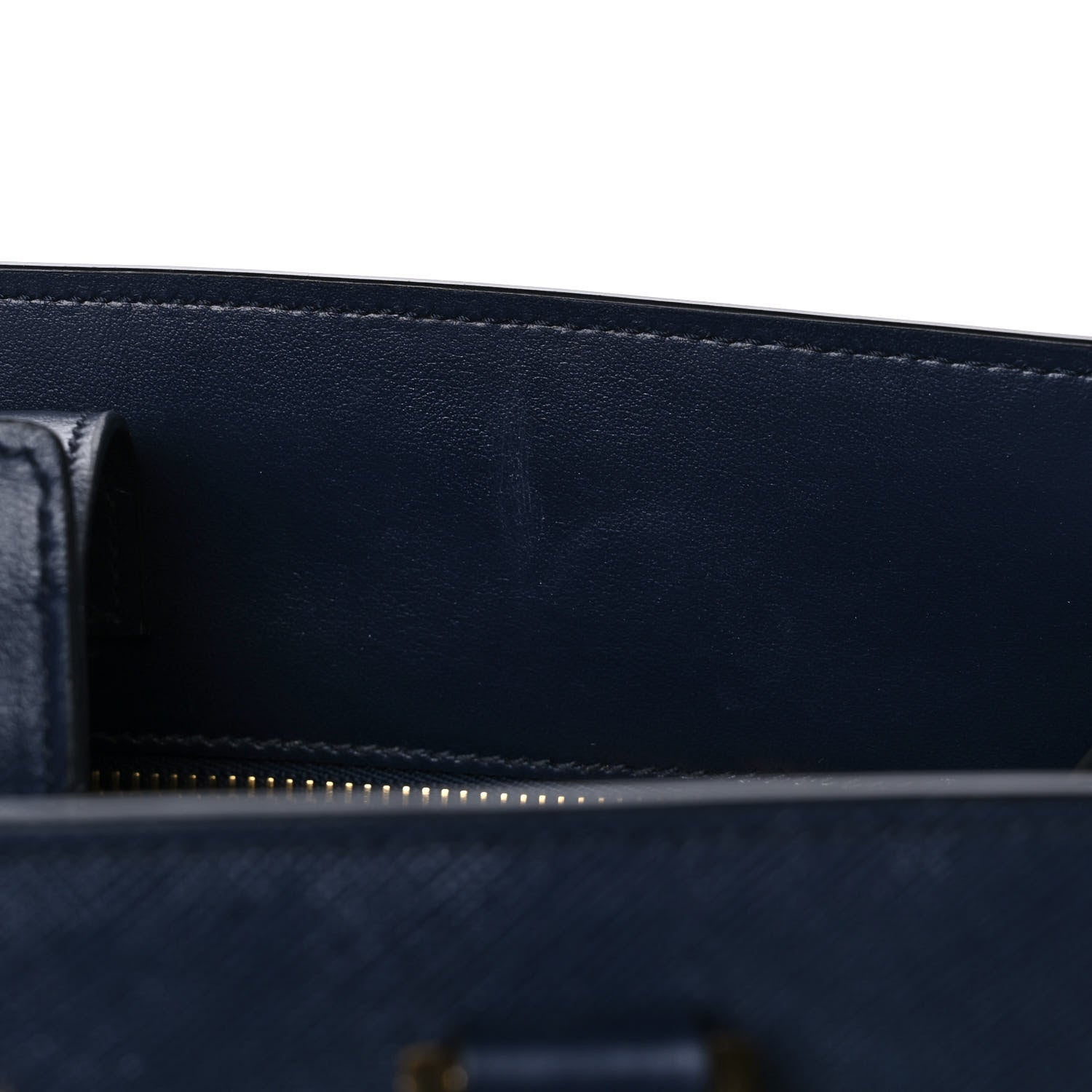 Prada Saffiano Tote Bluette 10 of 10