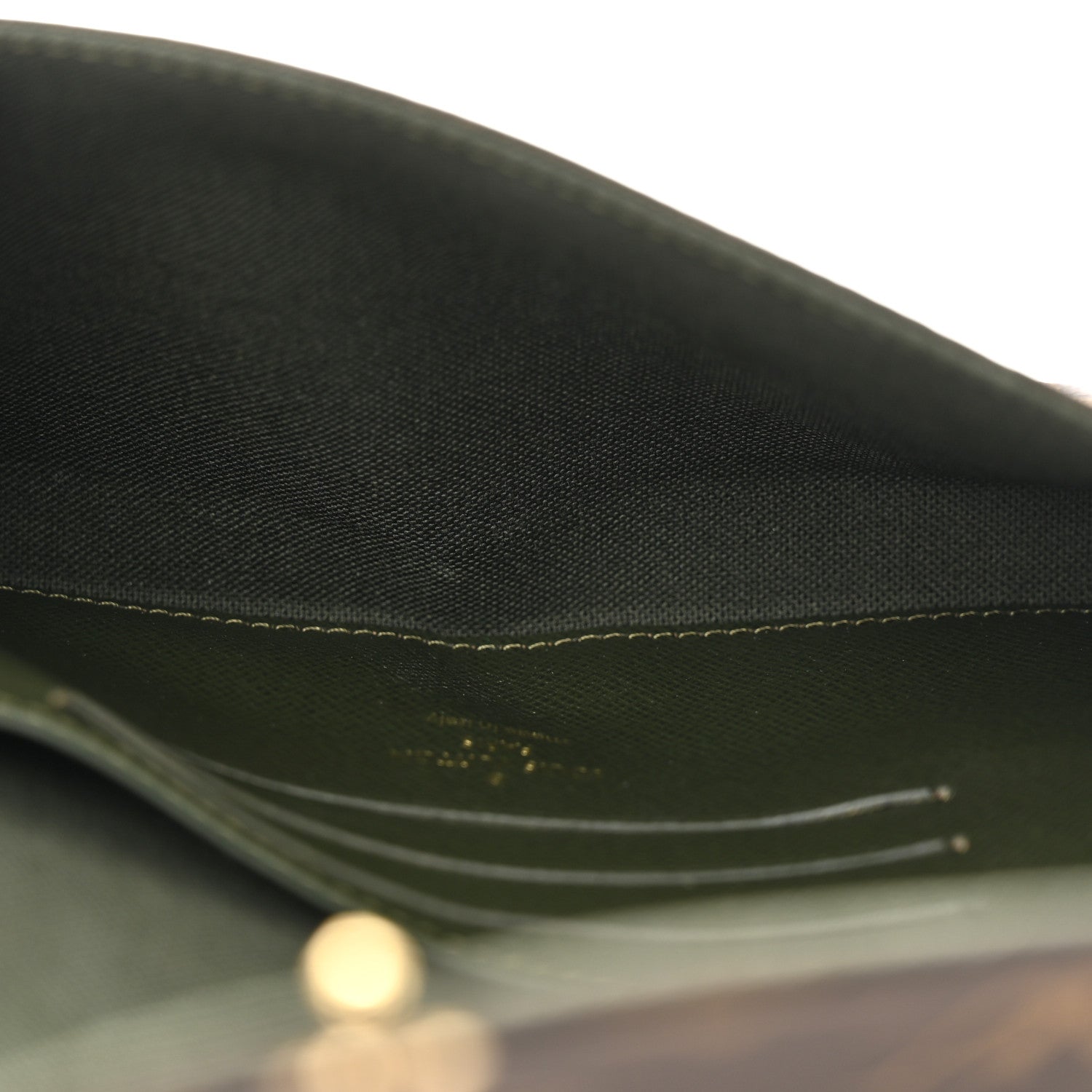 Louis Vuitton Monogram Felicie Strap & Go Kaki 5 of 11