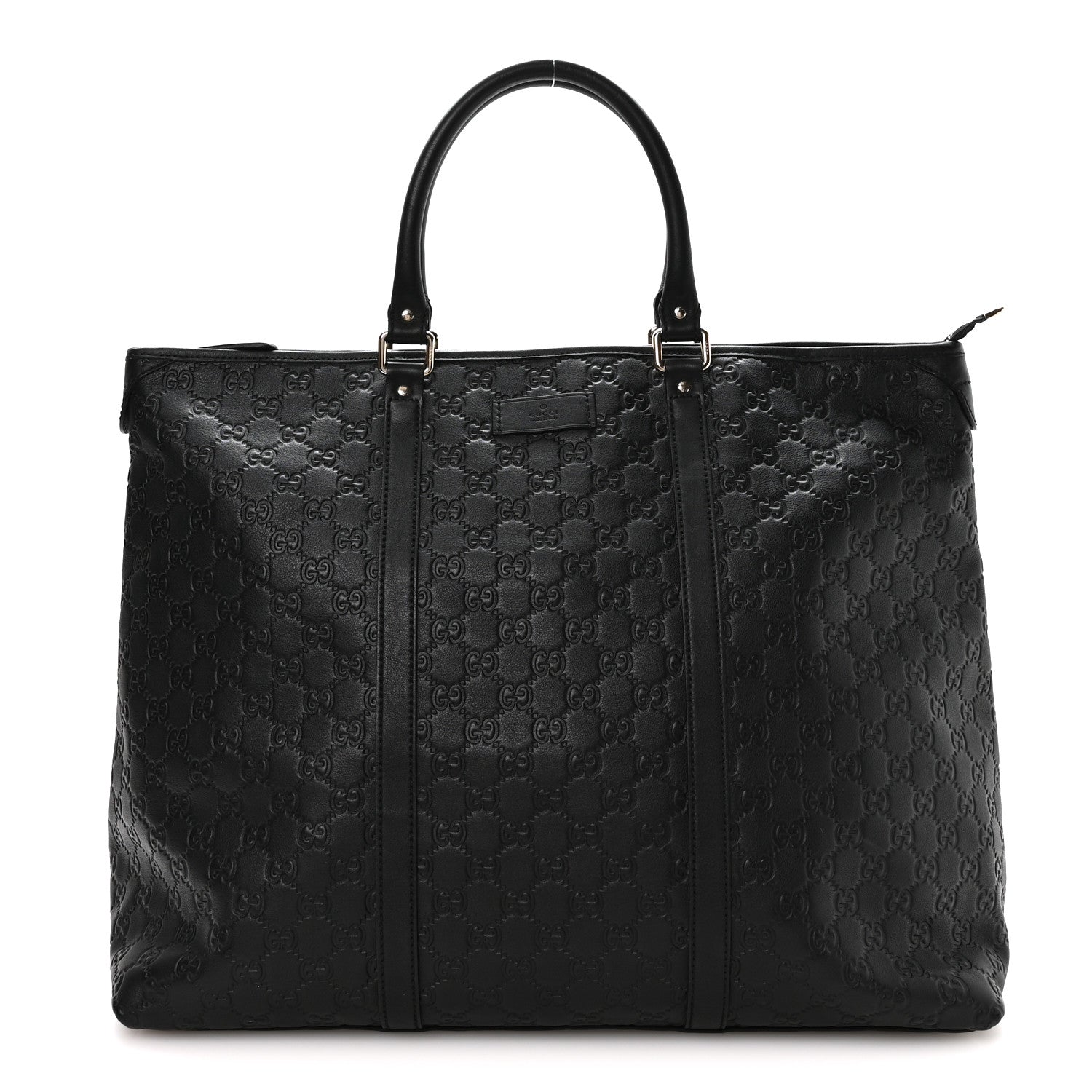 Gucci Guccissima Medium Joy Tote Bag Black 1 of 10