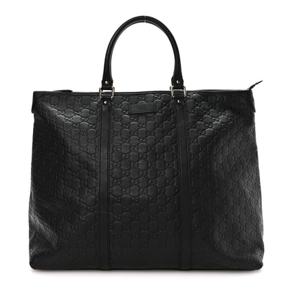 Gucci Guccissima Medium Joy Tote Bag Black 1 of 10