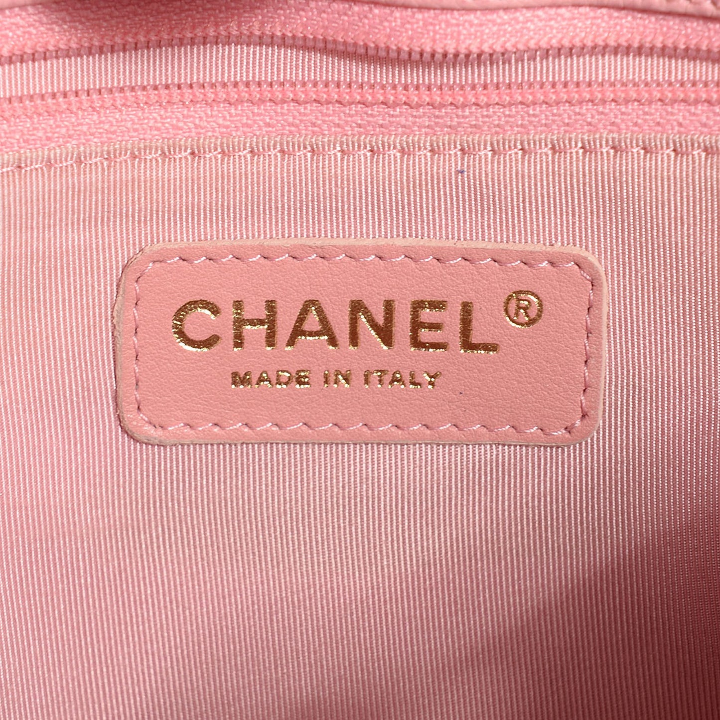 Caviar Quilted Petit Shopping Tote PST Pink