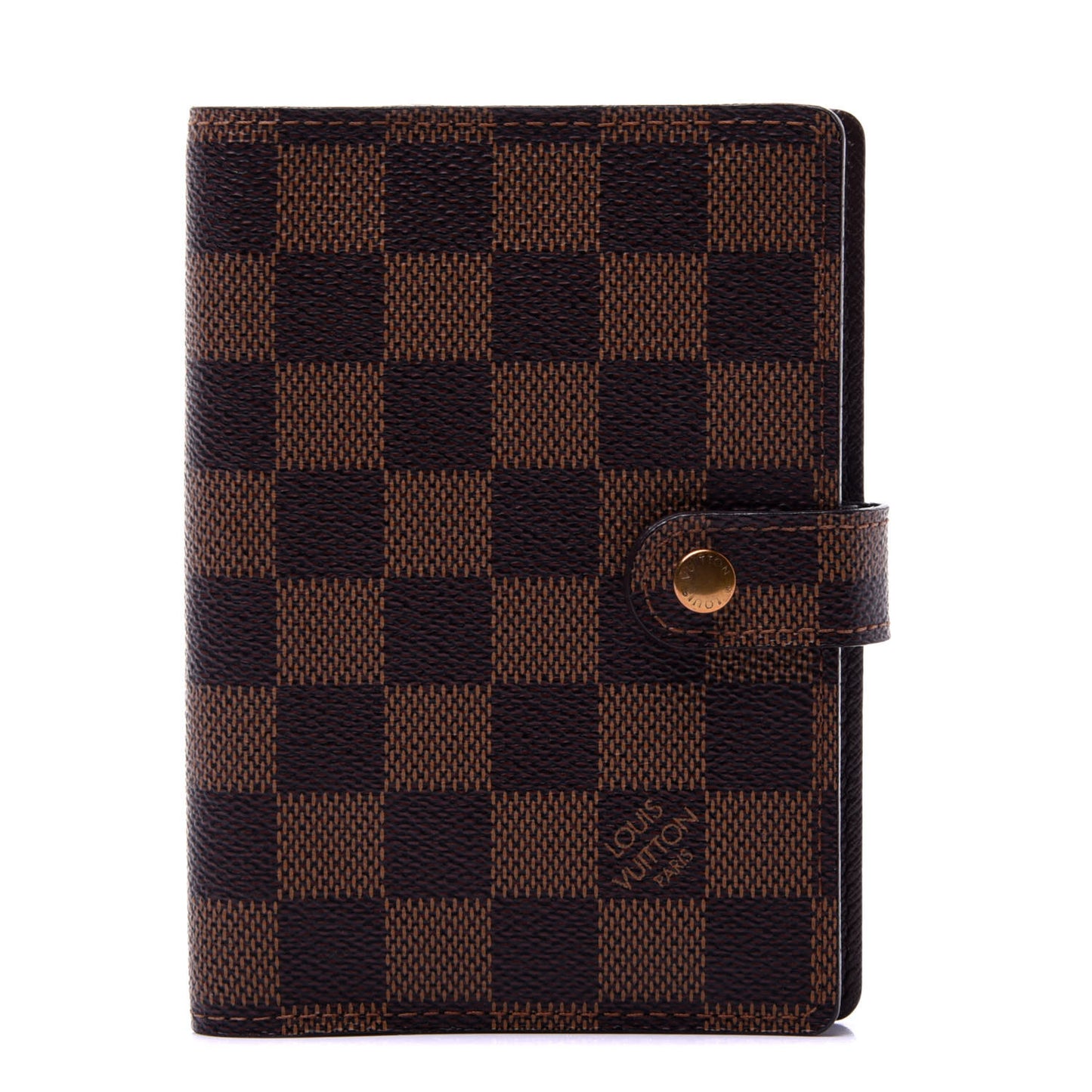Damier Ebene Small Ring Agenda Cover