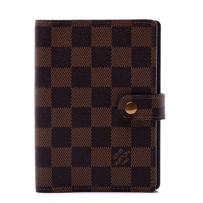 Louis Vuitton Damier Ebene Small Ring Agenda Cover 1 of 10