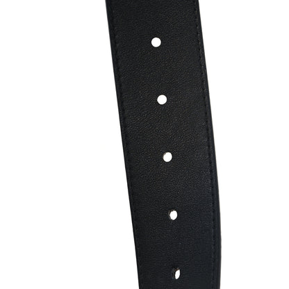 Louis Vuitton Damier Graphite Calfskin Belt 95 38 Black 4 of 5
