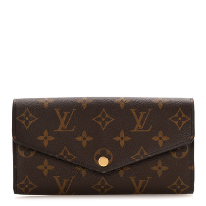 Louis Vuitton Monogram Sarah Wallet NM Fuchsia 1 of 8