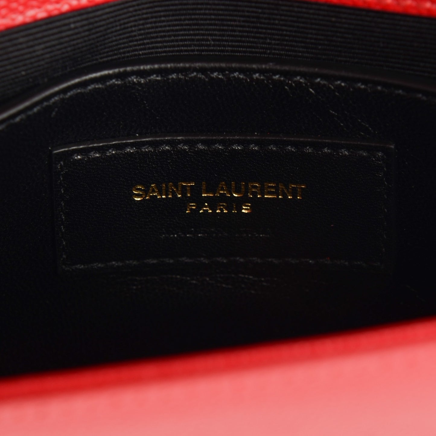 Grain De Poudre Small Classic Monogram Satchel Red