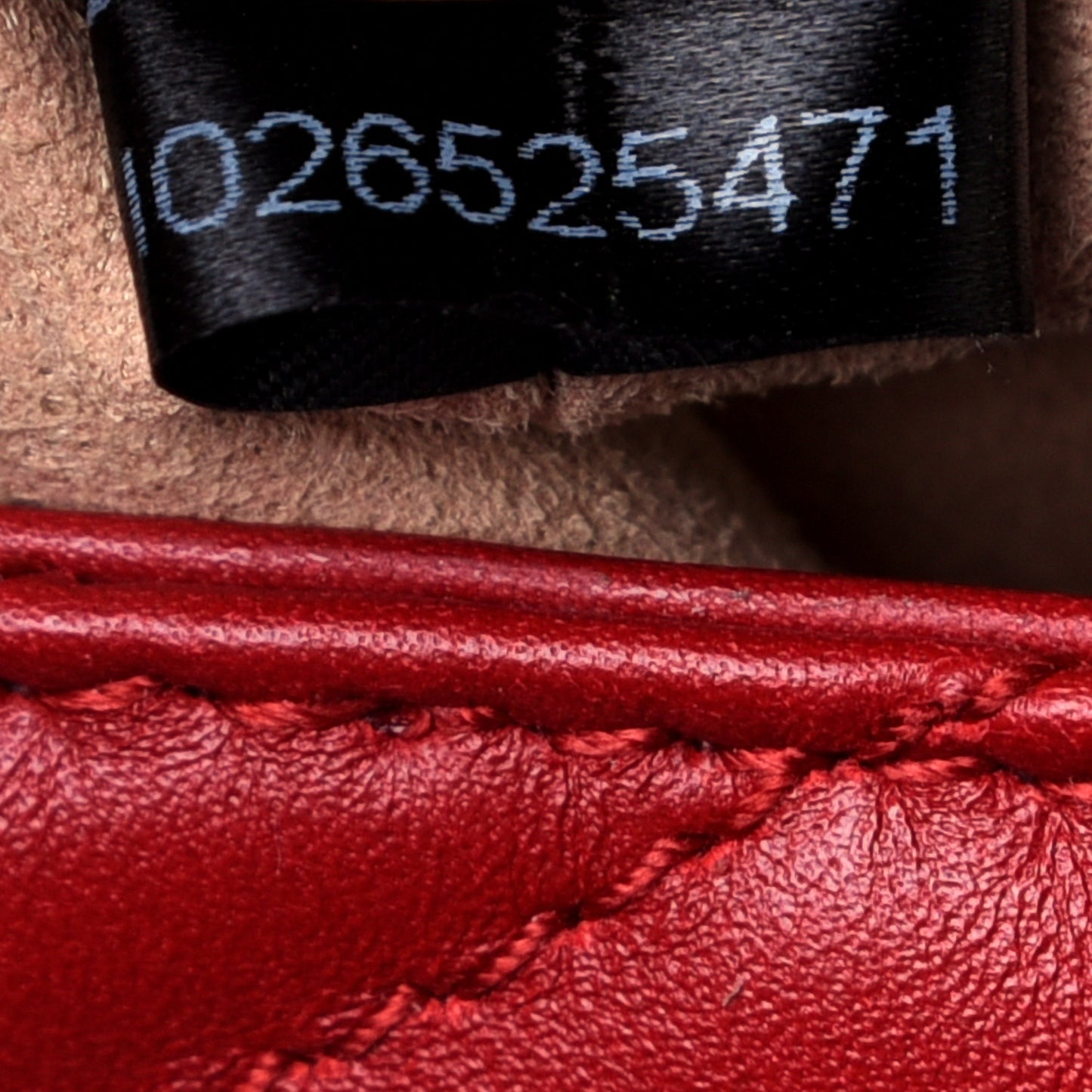 Calfskin Matelasse GG Marmont Flap Backpack Hibiscus Red