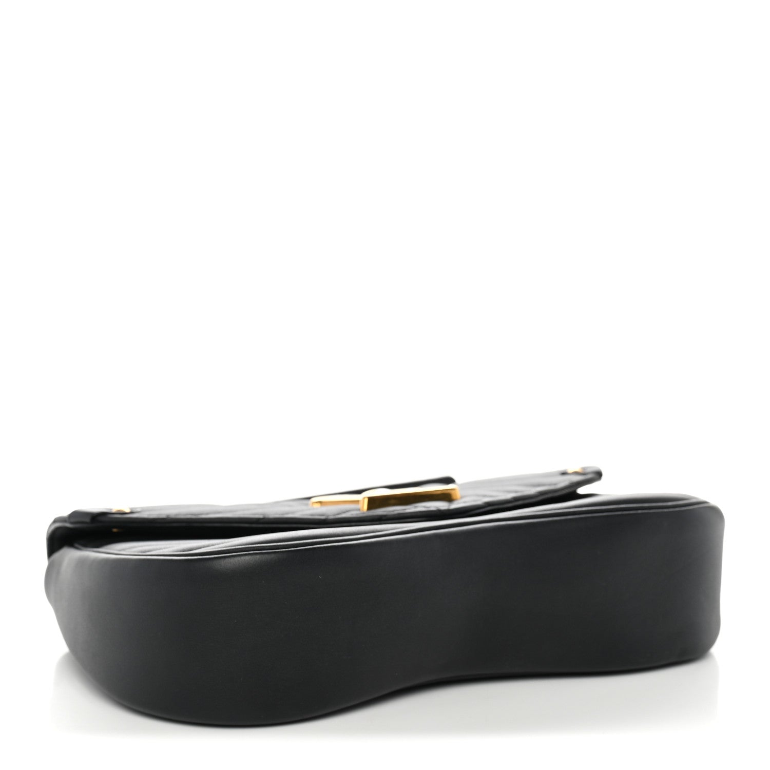 Louis Vuitton Calfskin New Wave Chain MM Black 4 of 11