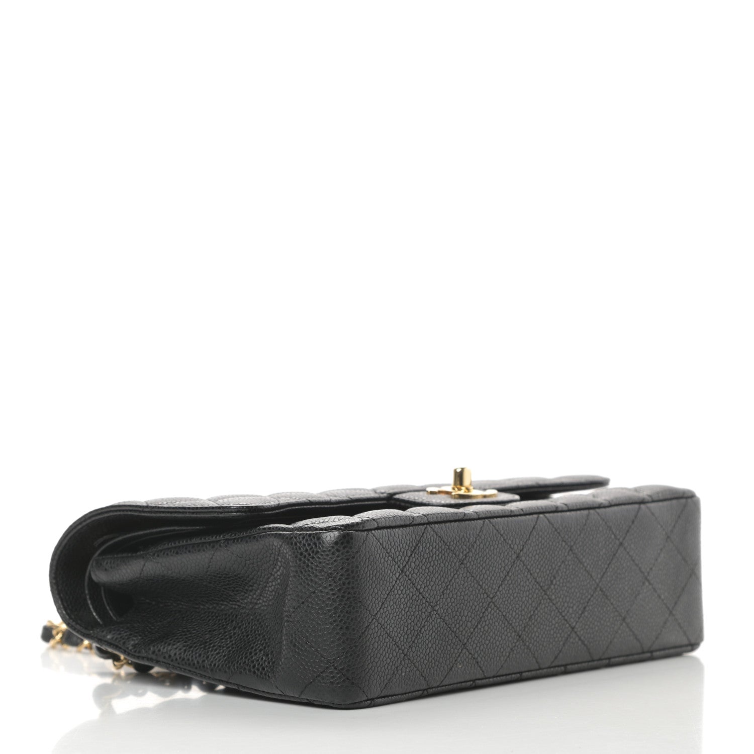 Chanel Caviar Quilted Medium Double Flap Black 4 of 11
