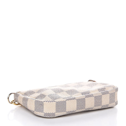 Louis Vuitton Damier Azur Mini Pochette Accessories 4 of 9