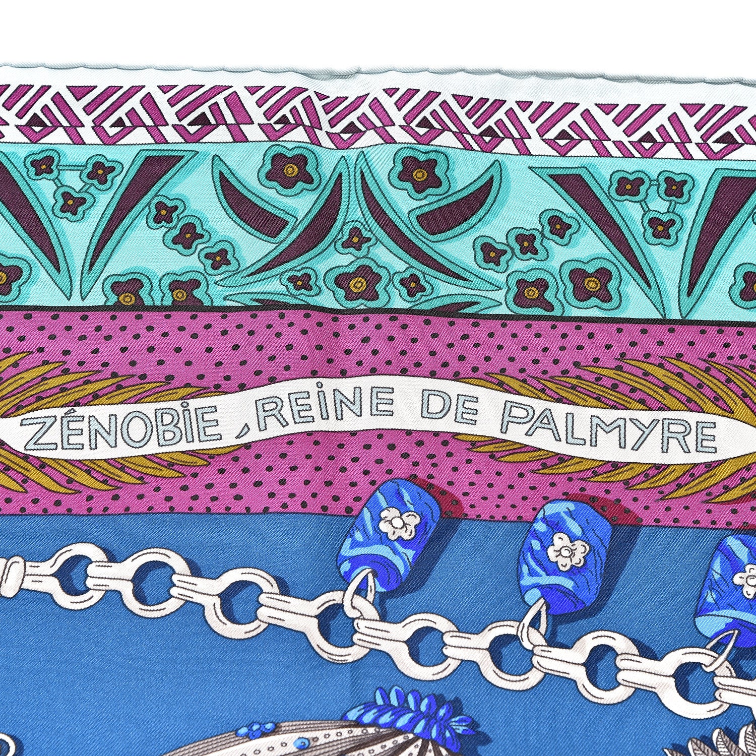 Hermes Silk Zenobie Reine De Palmyre Scarf 90 4 of 5