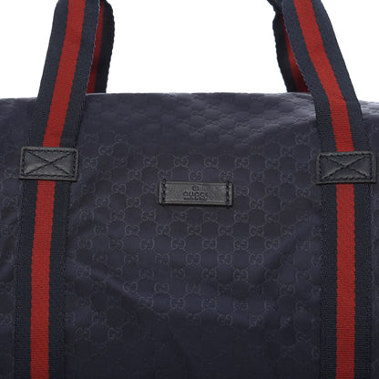 Gucci Nylon Microguccissima Gym Bag Navy 10 of 10