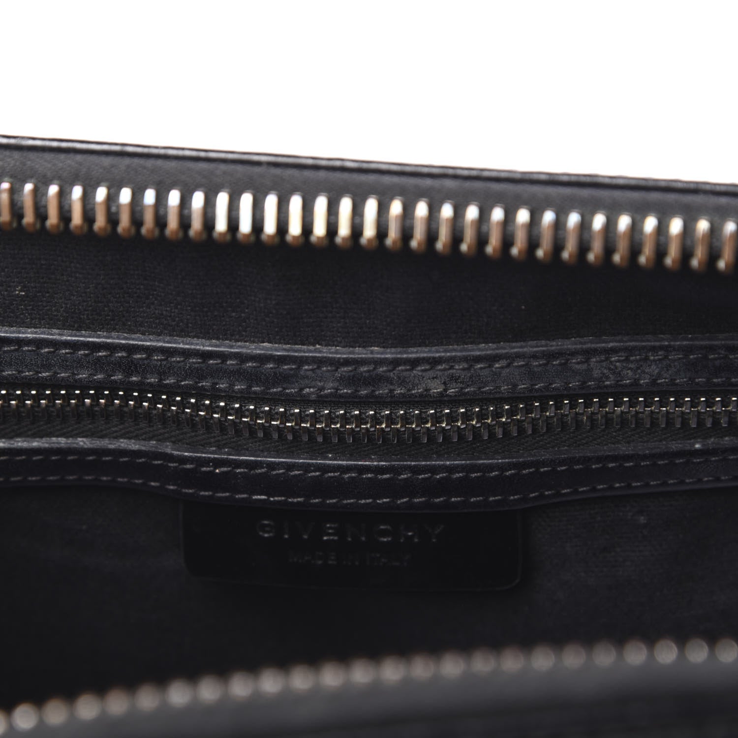 Givenchy Shiny Lord Calfskin Medium Antigona Black 7 of 15