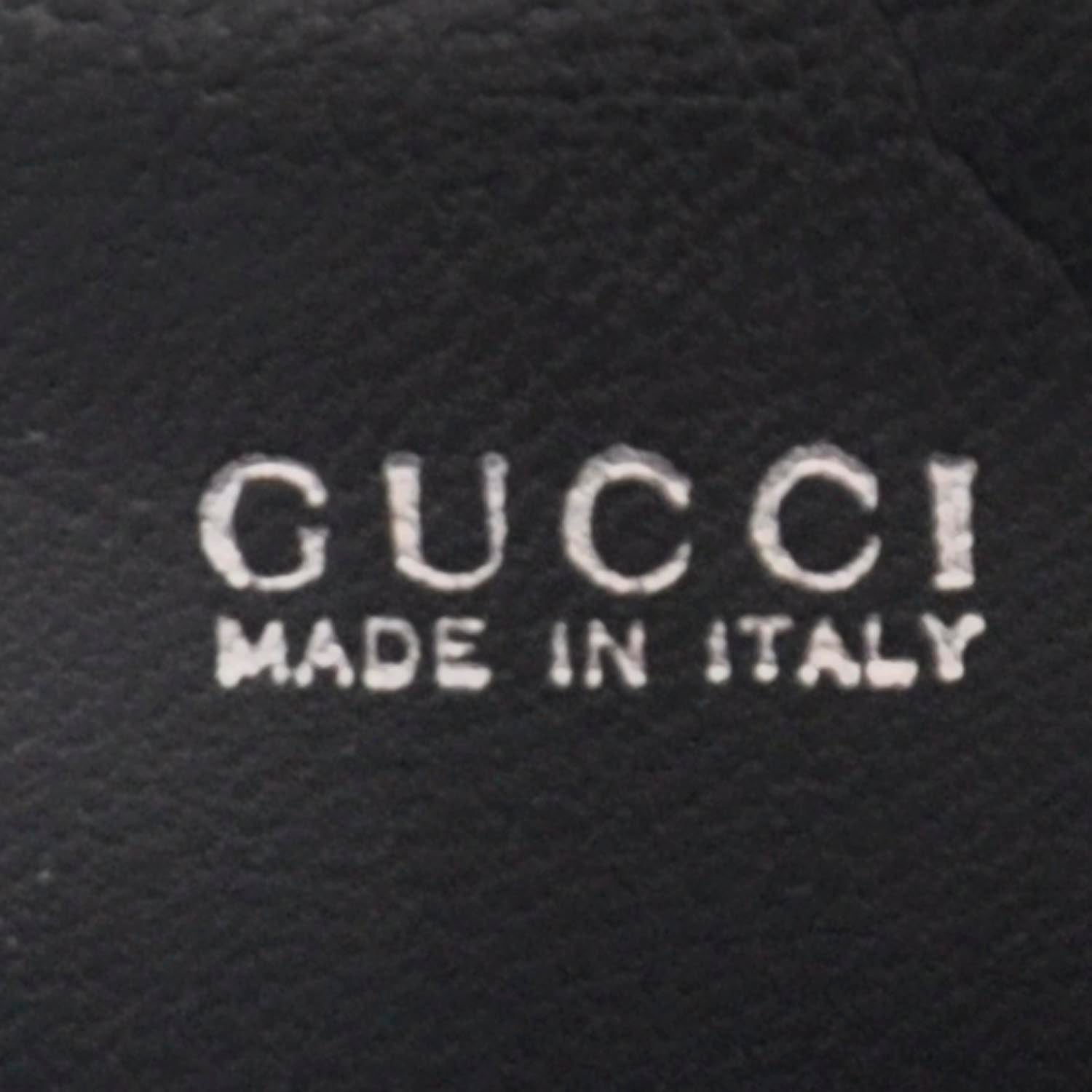 Gucci Suede GG Pouch Black 7 of 8