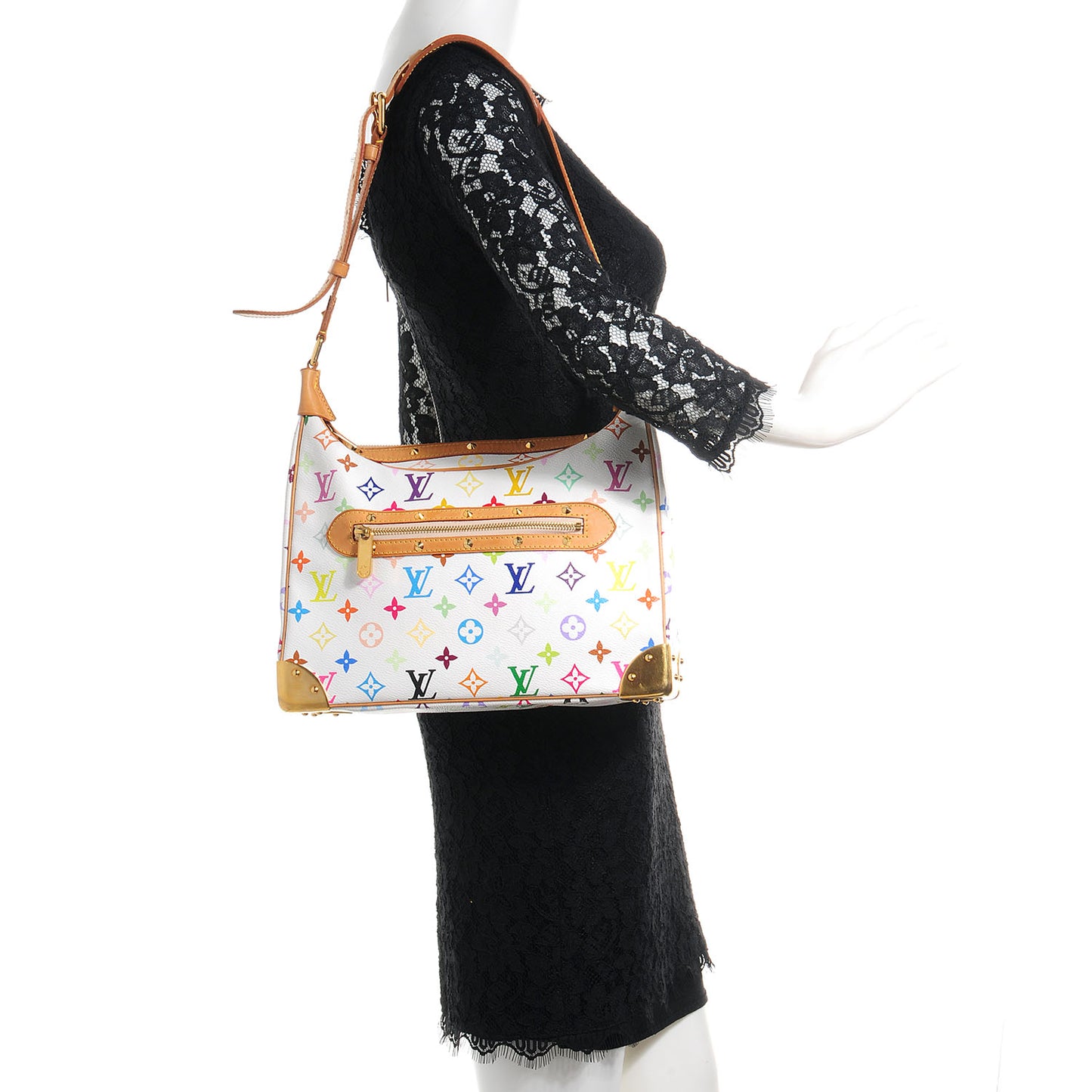 Monogram Multicolor Boulogne White