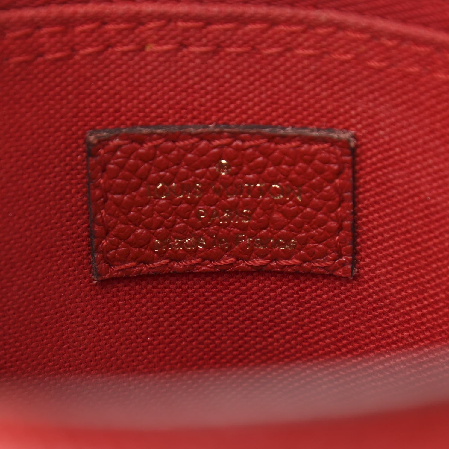 Louis Vuitton Empreinte Montaigne Nano Cherry 5 of 9