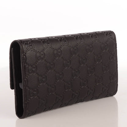 Gucci Guccissima Continental Flap Wallet Chocolate 3 of 7