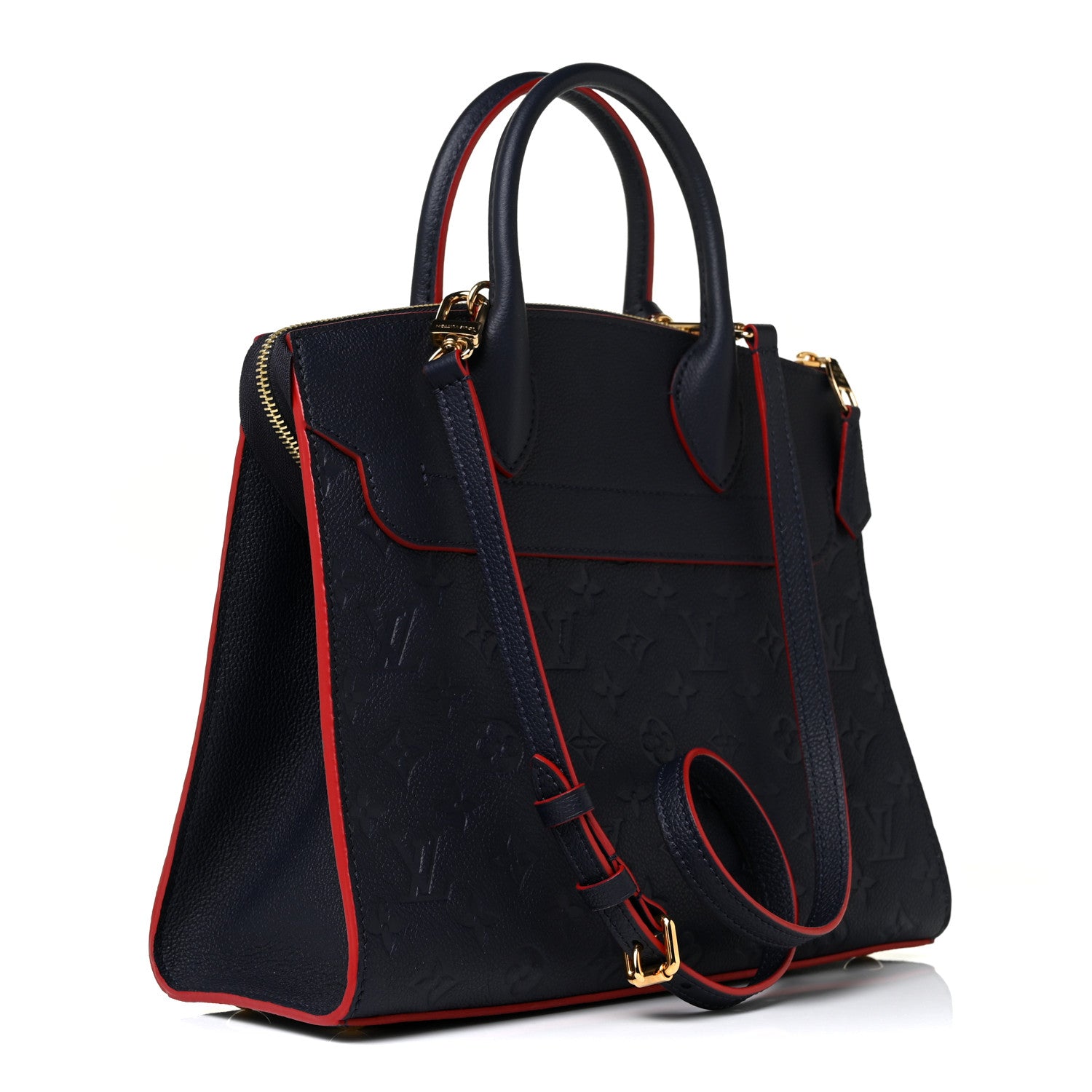 Louis Vuitton Empreinte Pont Neuf MM Marine Rouge 3 of 10