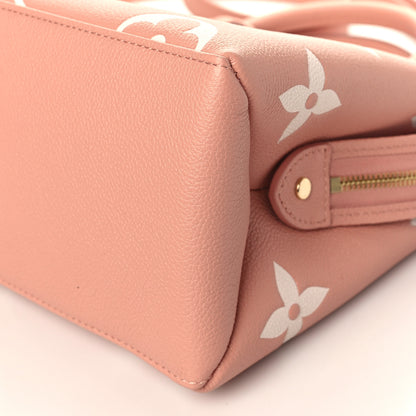 Louis Vuitton Empreinte Monogram Giant Petit Palais Rose Trianon Creme 7 of 8
