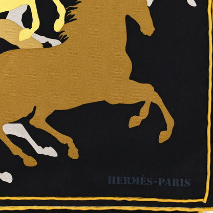 Hermes Silk Ex Libris En Camouflage Scarf 90 2 of 5