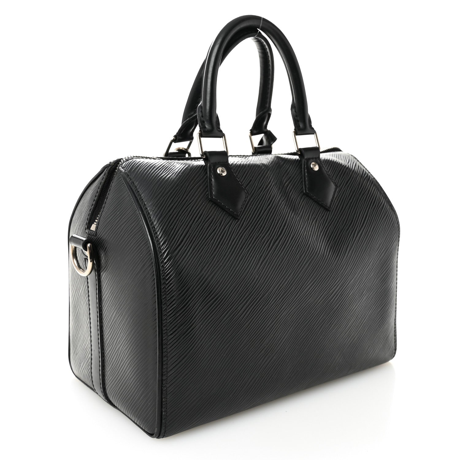 Louis Vuitton Epi Speedy 25 Black 3 of 12