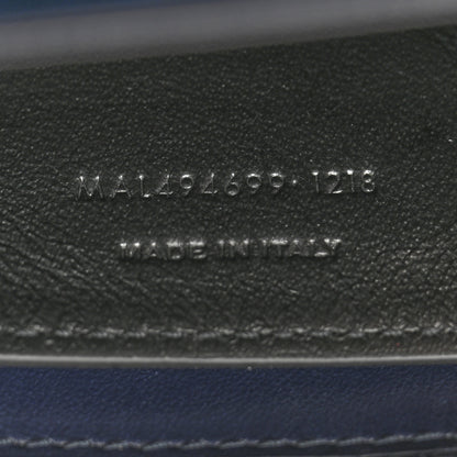Saint Laurent Velvet Y Quilted Monogram Small Loulou Chain Satchel Medium Blue 7 of 15