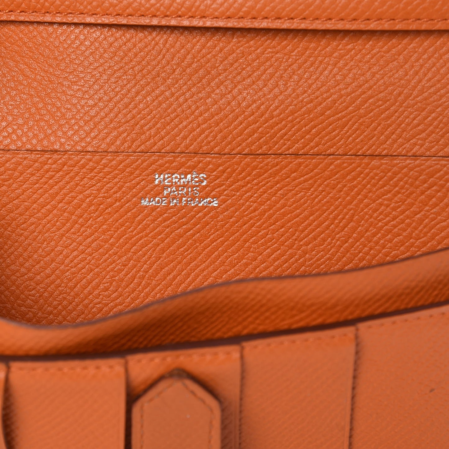 Epsom Bearn Gusset Wallet Orange