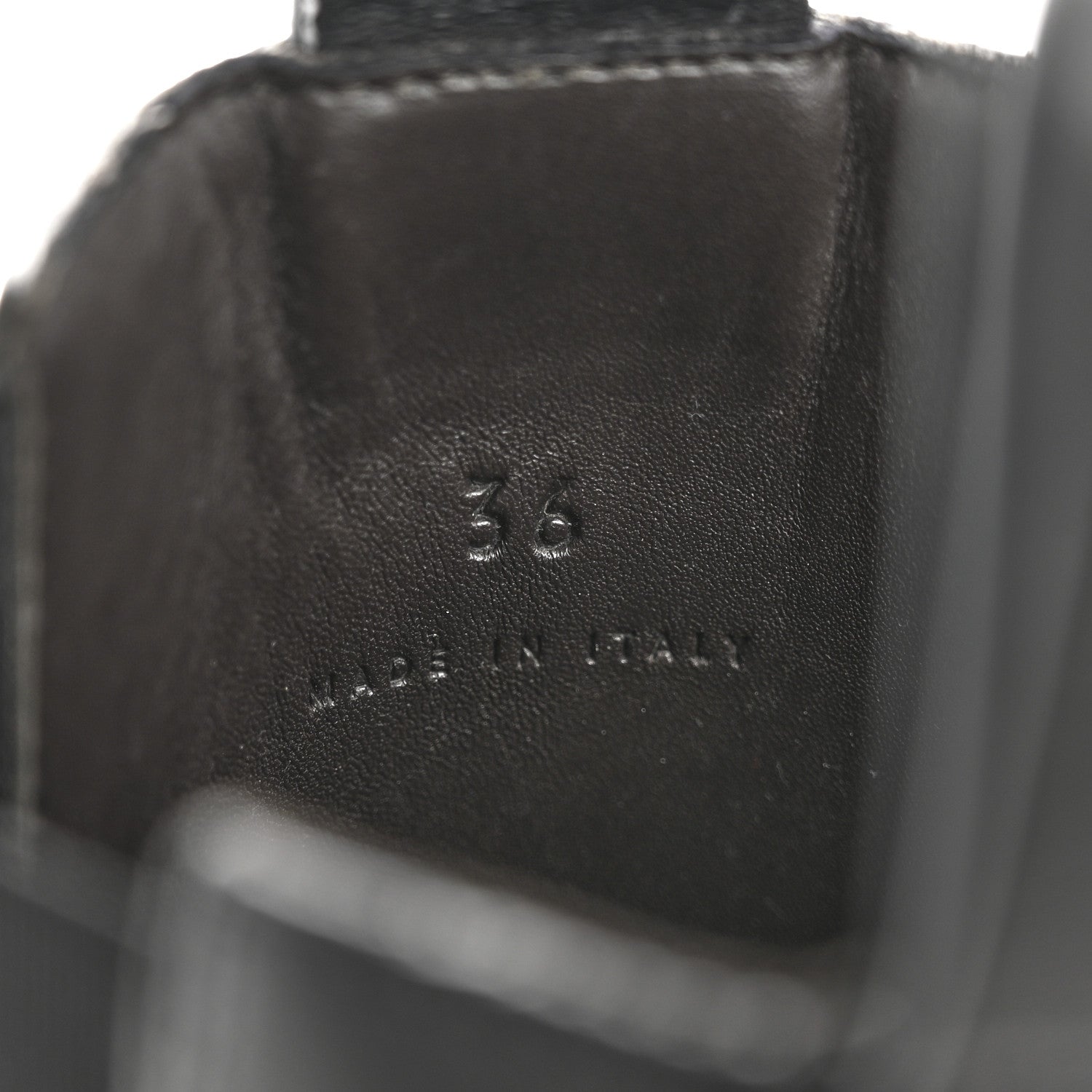 Bottega Veneta Calfskin The Tire Chelsea Boots 36 Black Transparent 8 of 8