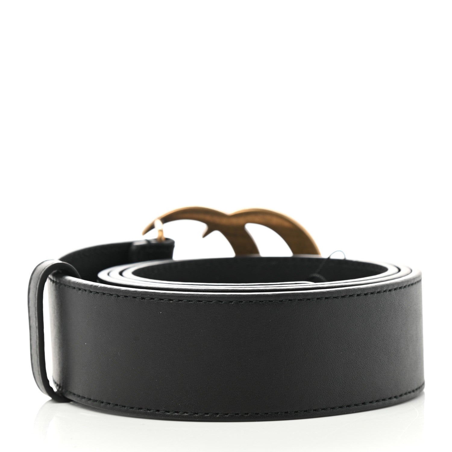 Gucci Calfskin Double G 40mm Belt 95 38 Black 2 of 5