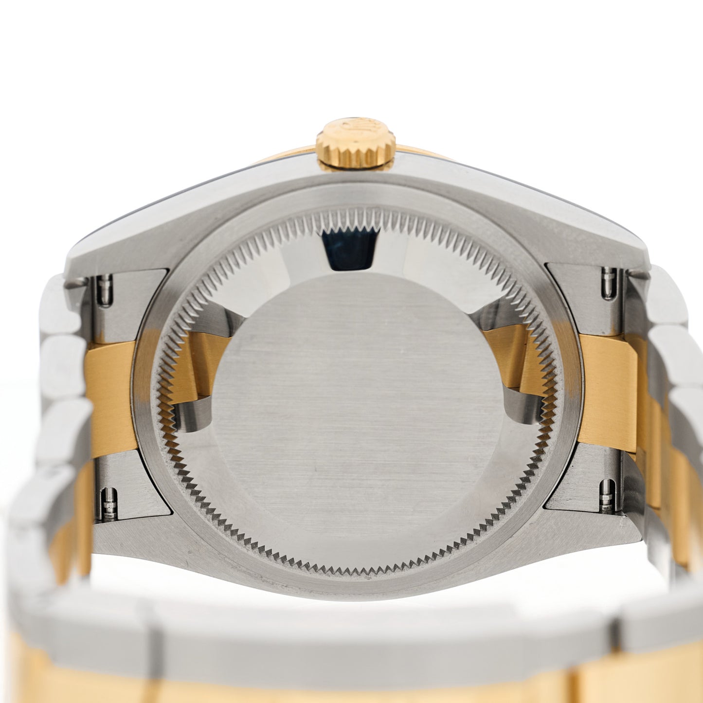 Stainless Steel 18K Yellow Gold 36mm Oyster Perpetual Datejust Watch Champagne 126233
