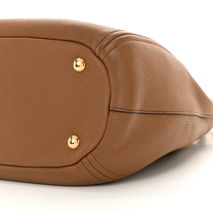 Prada Vitello Phenix Shoulder Bag Cannella 10 of 12