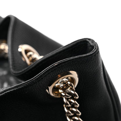 Gucci Calfskin Medium Emily Shoulder Bag Black 18 of 18