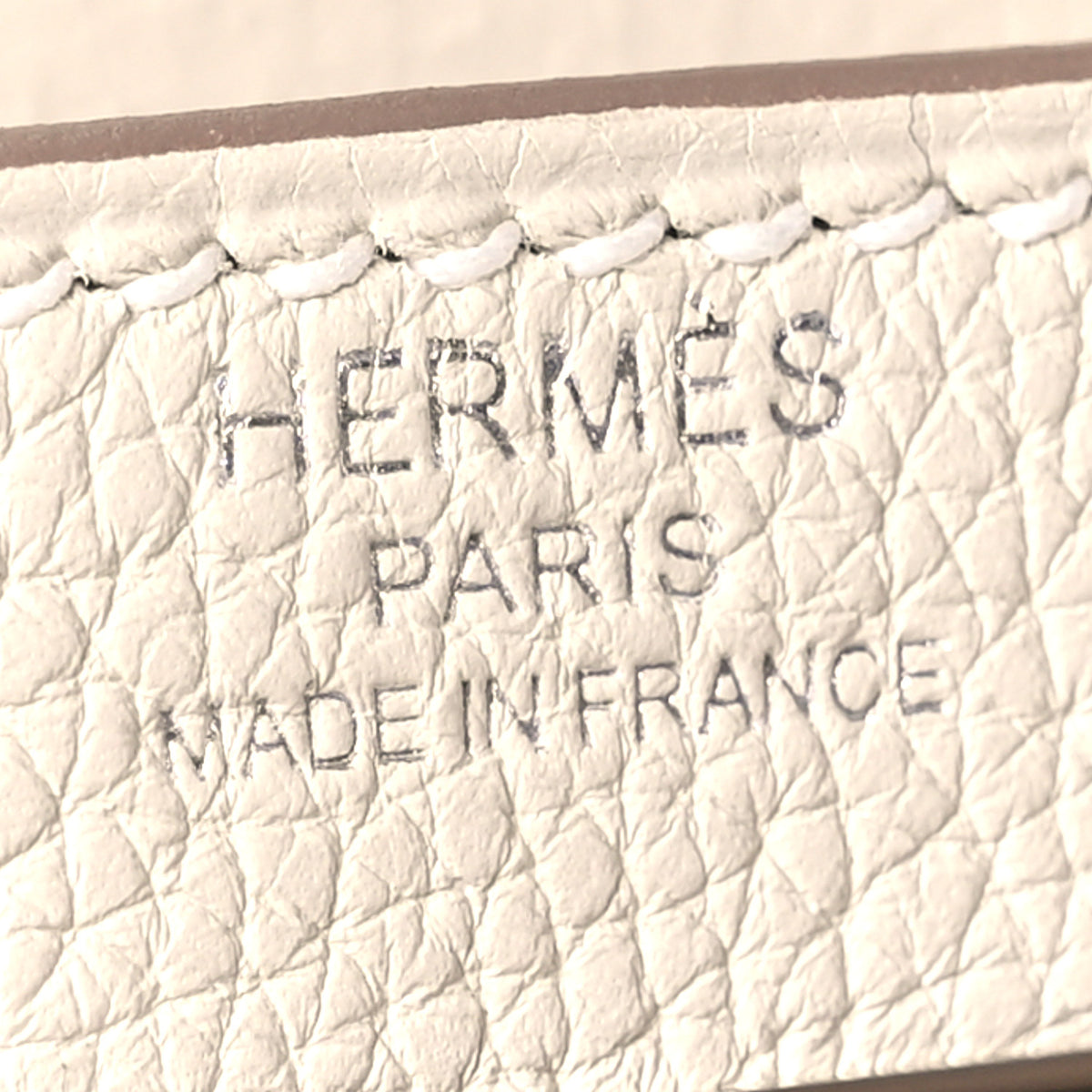 Hermes Togo Kelly Retourne 28 Craie 6 of 11