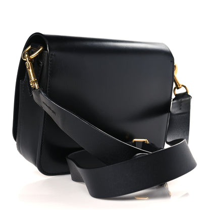 Burberry Smooth Calfskin Square Satchel Black 5 of 10