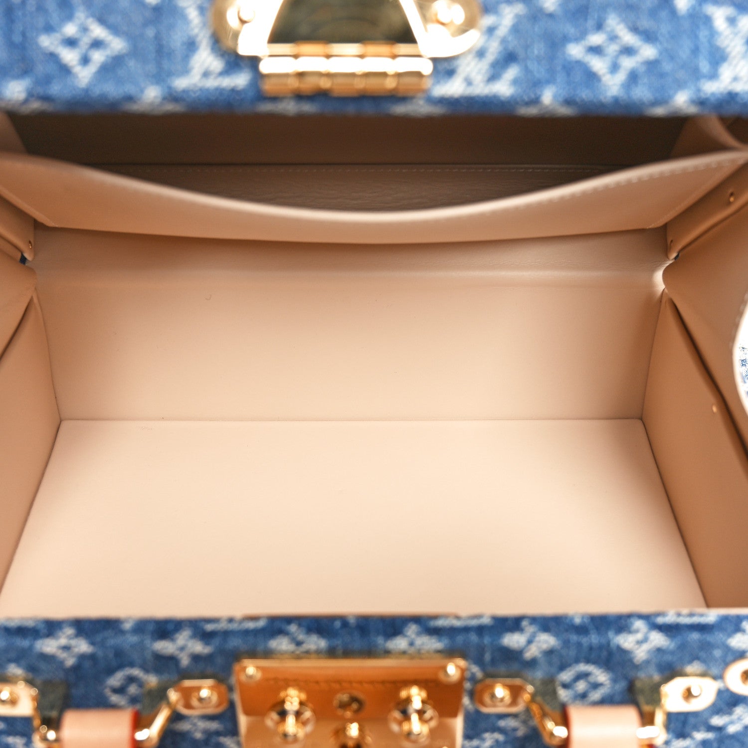 Louis Vuitton Monogram Denim Petite Valise Blue 5 of 10