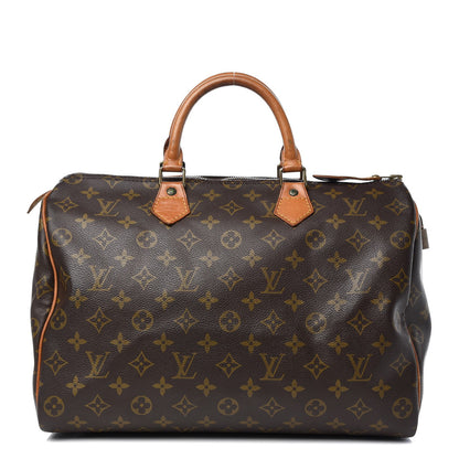 Louis Vuitton Monogram Speedy 35 1 of 14